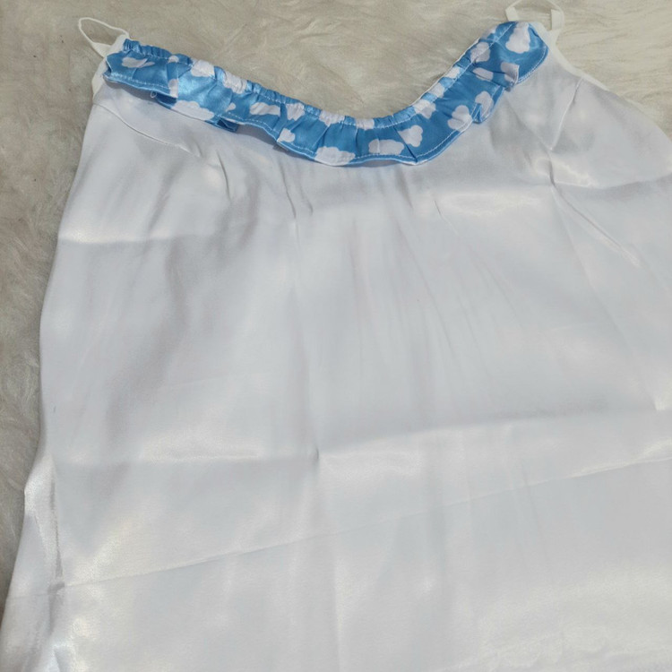 ست تاپ شورت زنانه ساتن فانتزی