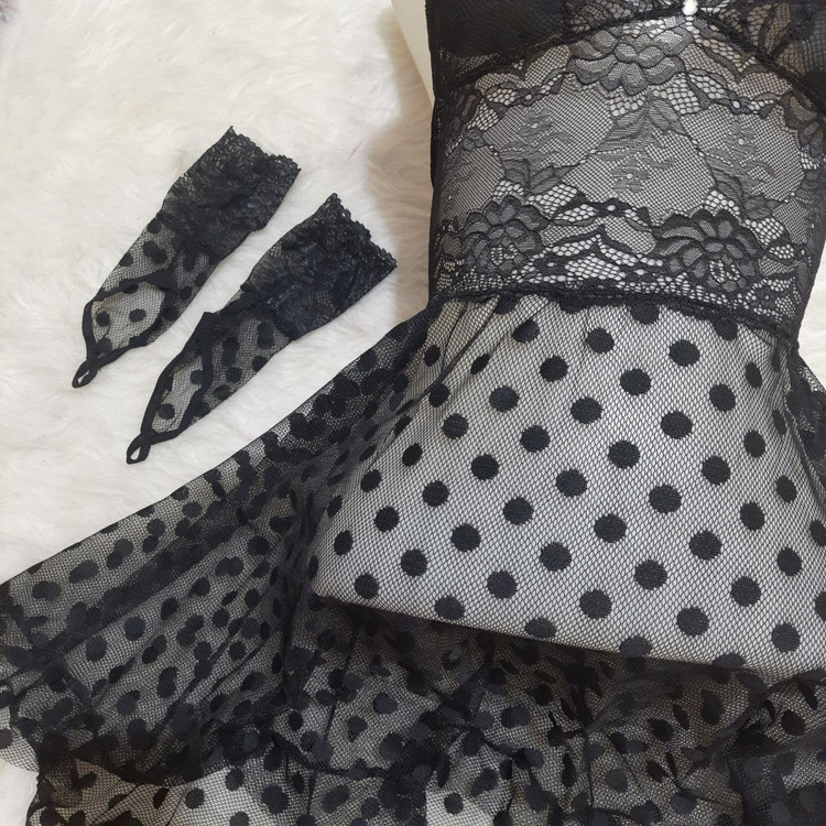 ست لباس خواب عروسکی زنانه