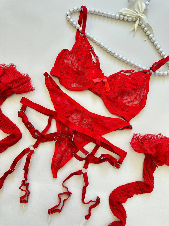 ست فانتزی لباس زیر زنانه