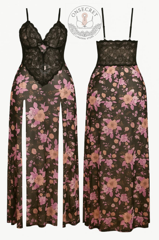 لباس خواب زنانه بلند سایزبزرگ