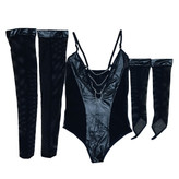 ست بادی و ساق پا زنانه