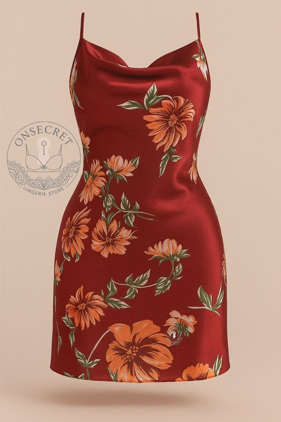 لباس خواب ساتن زنانه