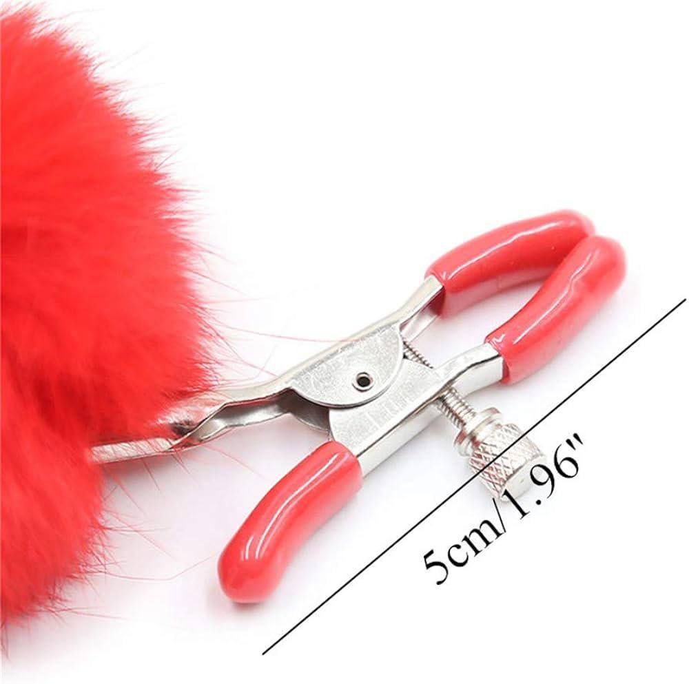 گیره نک سینه، مدل پوم پوم Nipple clamp