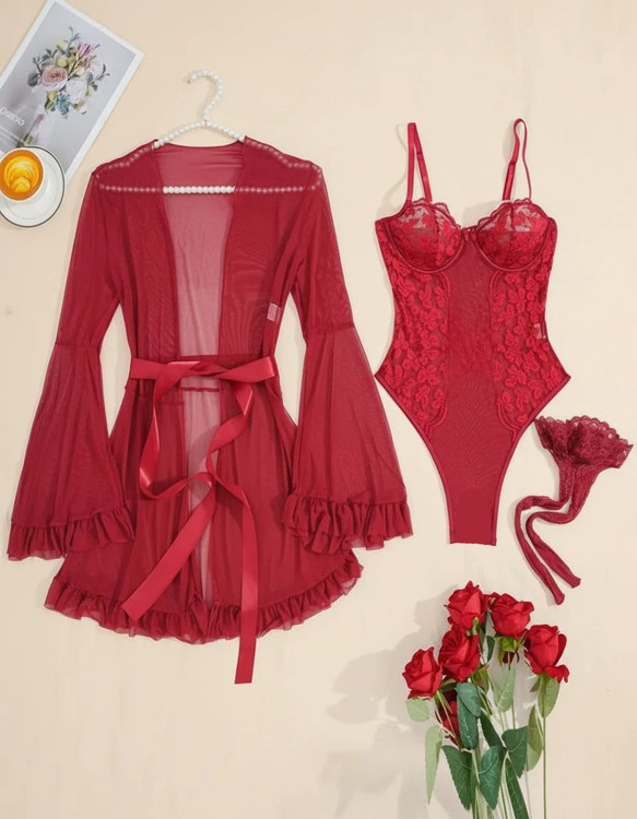 ست لباس خواب زنانه فانتزی